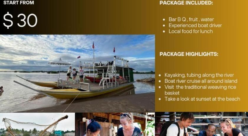 Golden Hotel Dondet Muang Khong Екстер'єр фото