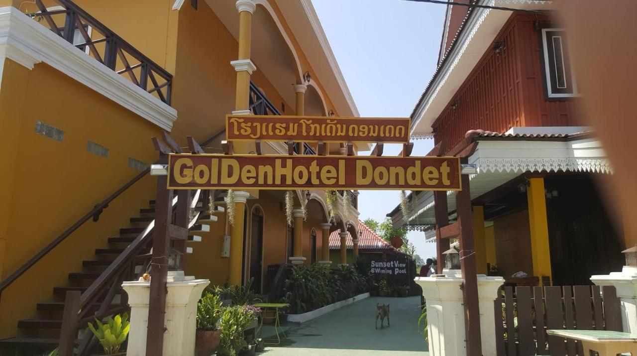 Golden Hotel Dondet Muang Khong Екстер'єр фото