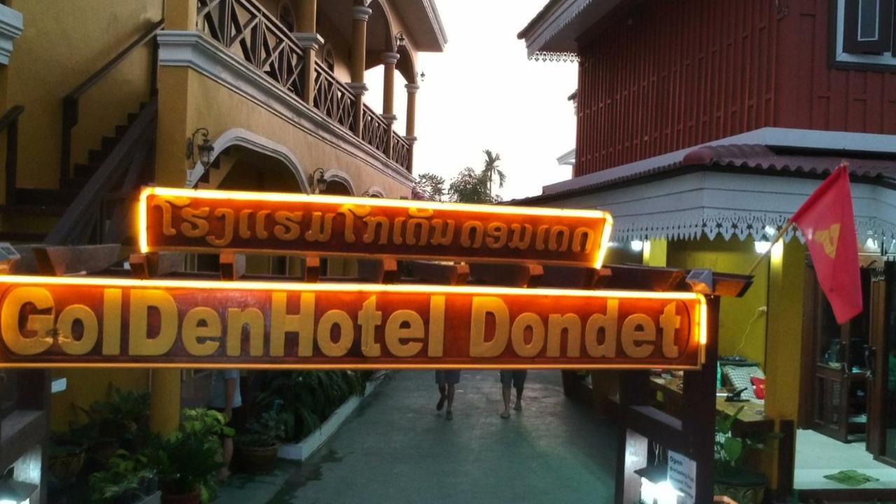 Golden Hotel Dondet Muang Khong Екстер'єр фото